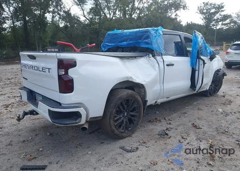 2020 Chevrolet Silverado 1500 2Wd Short Bed Custom z USA, uszkodzony, nr VIN 3GCPWBEH8LG213060